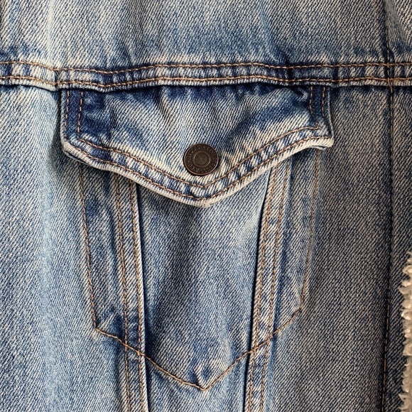 Classic Levi’s Trucker Jacket With Plush Fur Collar SHERPA TRUCKER JACKET, XXL* - Picture 5 of 16